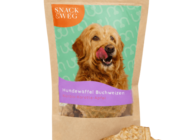 Buchweizen Hundewaffel Kükbis Karotte Apfel
